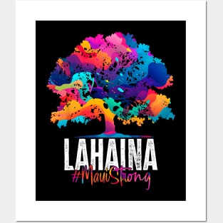 Pray For Lahaina Maui Hawaii Old Banyan Tree Posters and Art